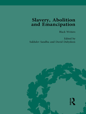 cover image of Slavery, Abolition and Emancipation Vol 1
